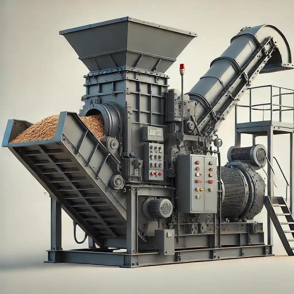 jasa impor mesin pabrik kayu - wood chipper